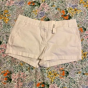 White J.Crew Shorts